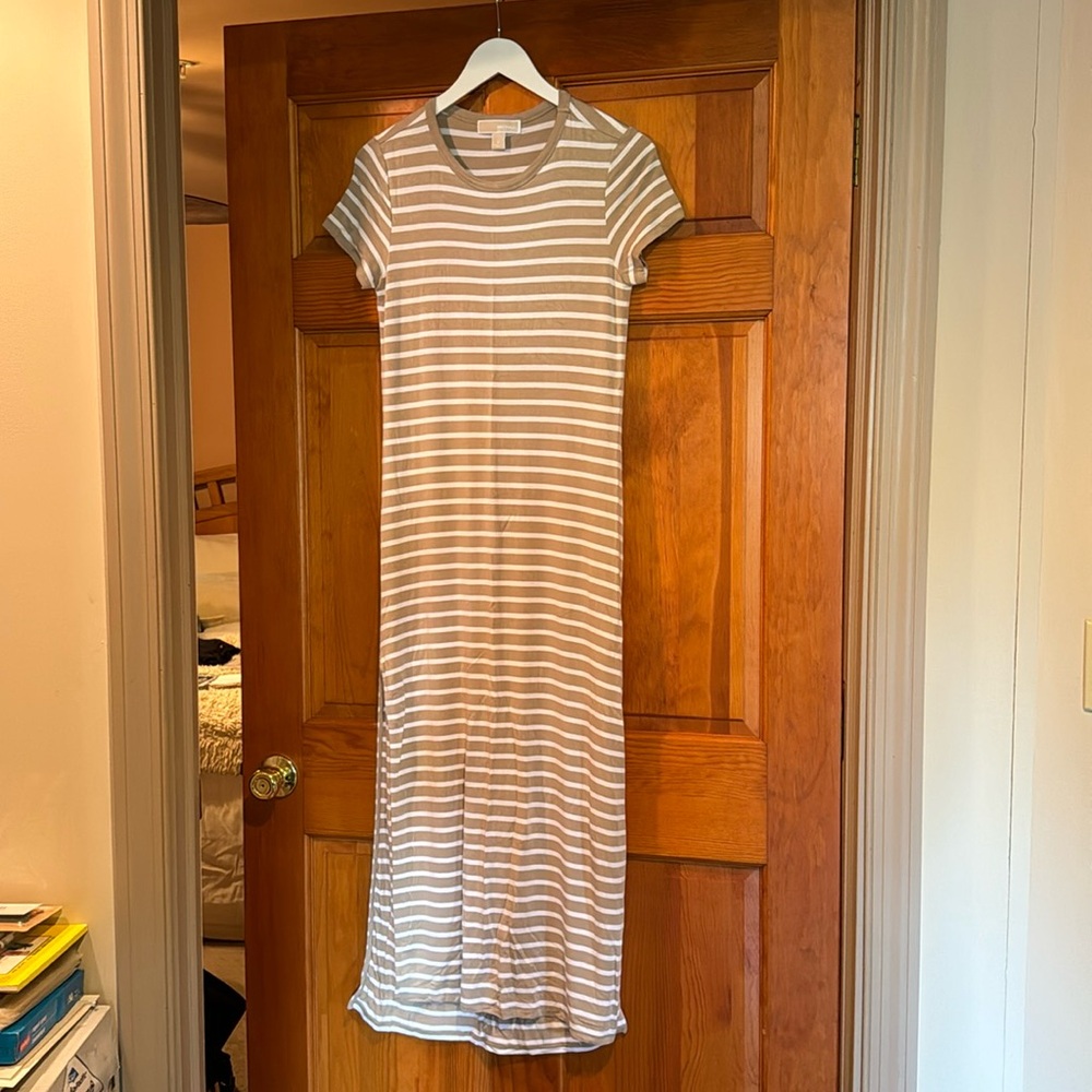 Michael Kors Women Maxi Slit Dress Size S